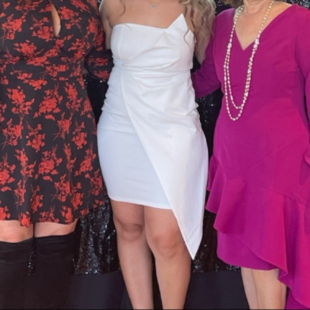 White lulus dress